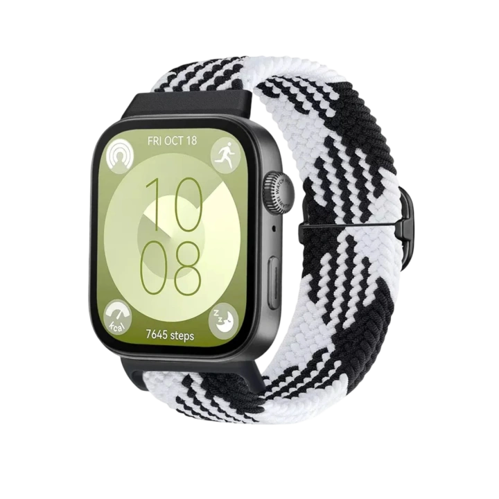 BFS  Huawei Fit 4 Star Kordon - Siyah-Beyaz