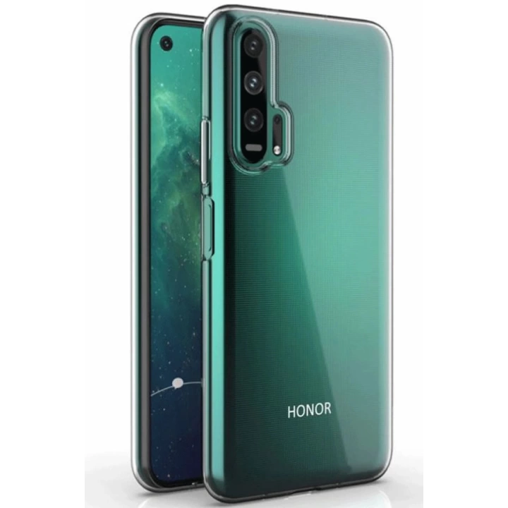 BFS  Huawei Honor 20 Kılıf Lüx Şeffaf Silikon