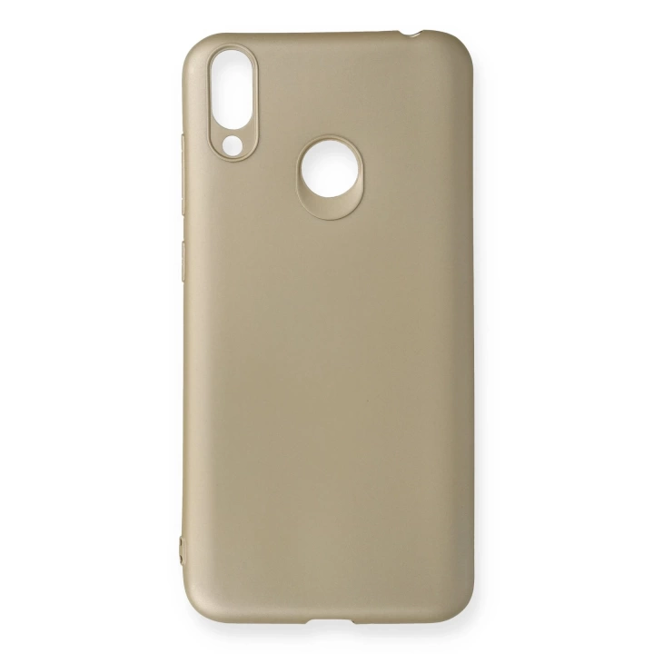 BFS  Huawei Honor 8C Kılıf First Silikon - Gold