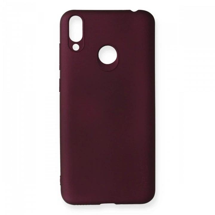 BFS  Huawei Honor 8C Kılıf First Silikon - Mürdüm