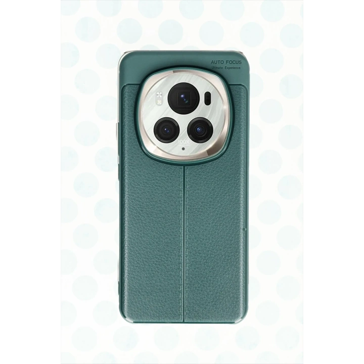 BFS  Huawei Honor Magic 6 Pro Kılıf Auto Focus Kapak - Koyu Yeşil