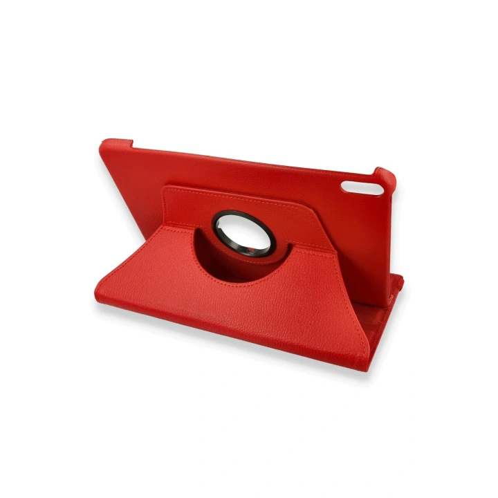 BFS  Huawei Honor Pad X8A Kılıf 360 Tablet Deri Kılıf - Kırmızı