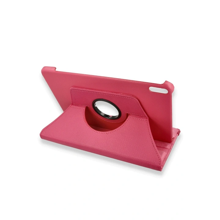 BFS  Huawei Honor Pad X8A Kılıf 360 Tablet Deri Kılıf - Pembe