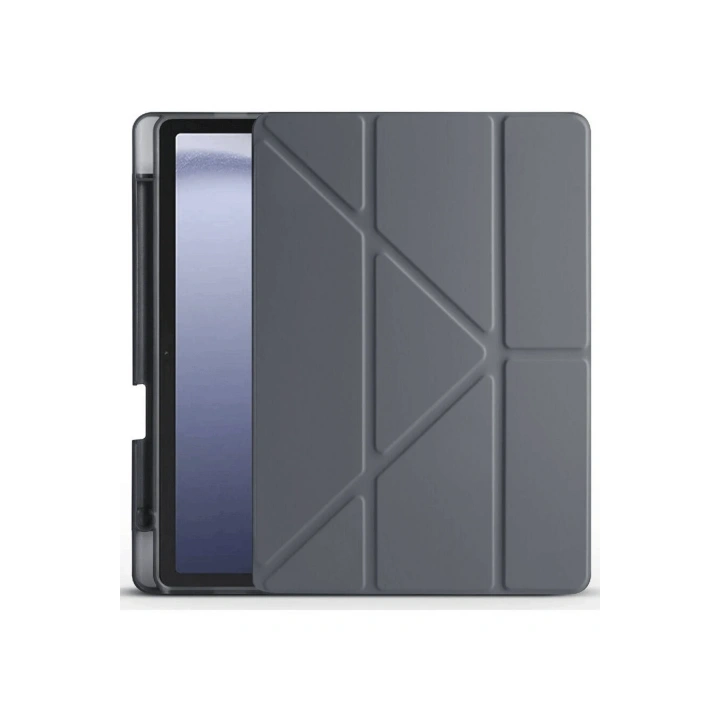 BFS  Huawei Honor Pad X9 11.5 Kılıf Kalemlikli Mars Tablet Kılıfı - Koyu Gri