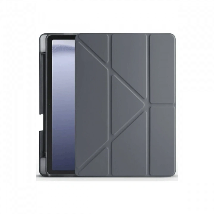 BFS  Huawei Honor Pad X9 11.5 Kılıf Kalemlikli Mars Tablet Kılıfı - Koyu Gri