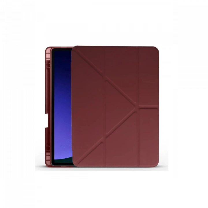 BFS  Huawei Honor Pad X9 11.5 Kılıf Kalemlikli Mars Tablet Kılıfı - Mürdüm