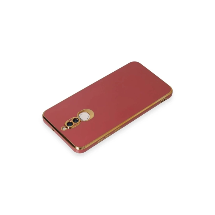 BFS  Huawei Mate 10 Lite Kılıf Volet Silikon - Kırmızı