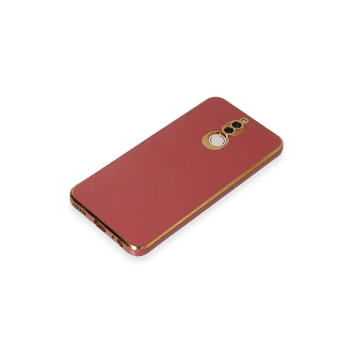 BFS  Huawei Mate 10 Lite Kılıf Volet Silikon - Kırmızı