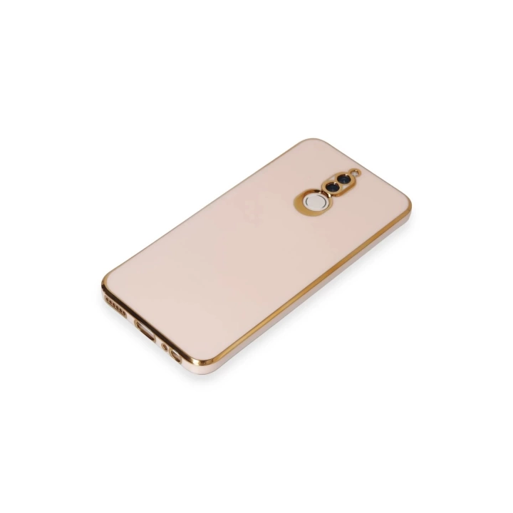 BFS  Huawei Mate 10 Lite Kılıf Volet Silikon - Pembe