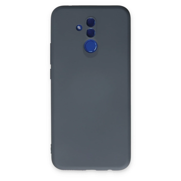 BFS  Huawei Mate 20 Lite Kılıf Nano içi Kadife Silikon - Gri