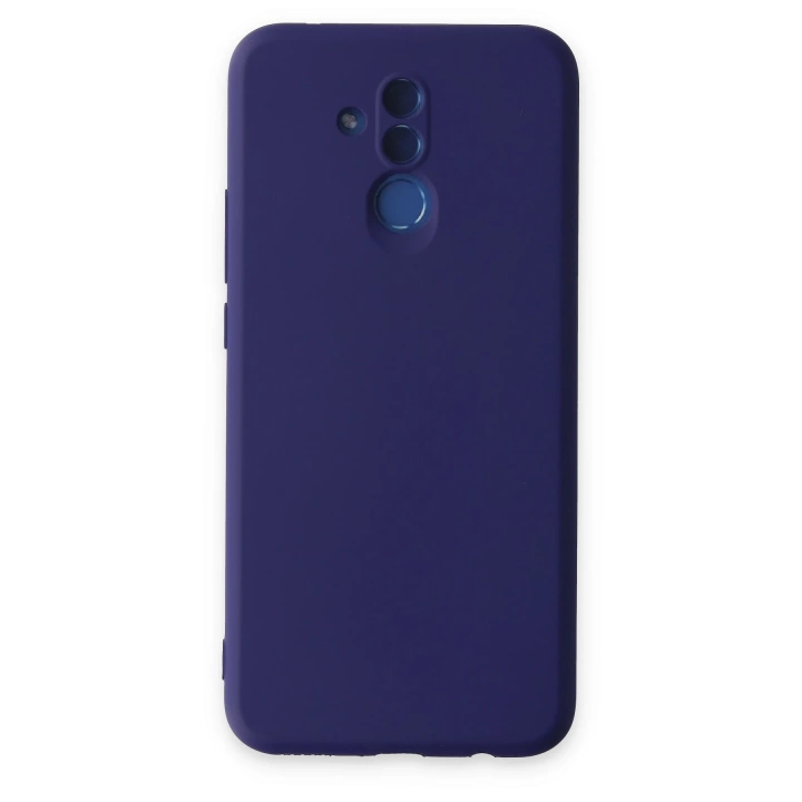 BFS  Huawei Mate 20 Lite Kılıf Nano içi Kadife Silikon - Mor