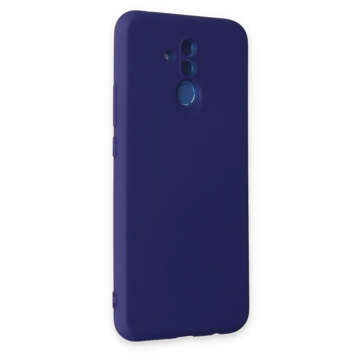 BFS  Huawei Mate 20 Lite Kılıf Nano içi Kadife Silikon - Mor