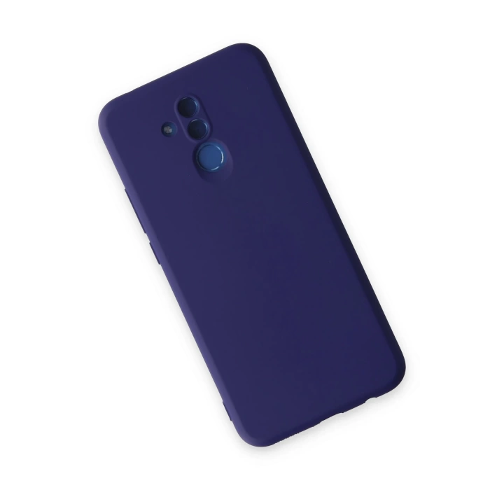 BFS  Huawei Mate 20 Lite Kılıf Nano içi Kadife Silikon - Mor
