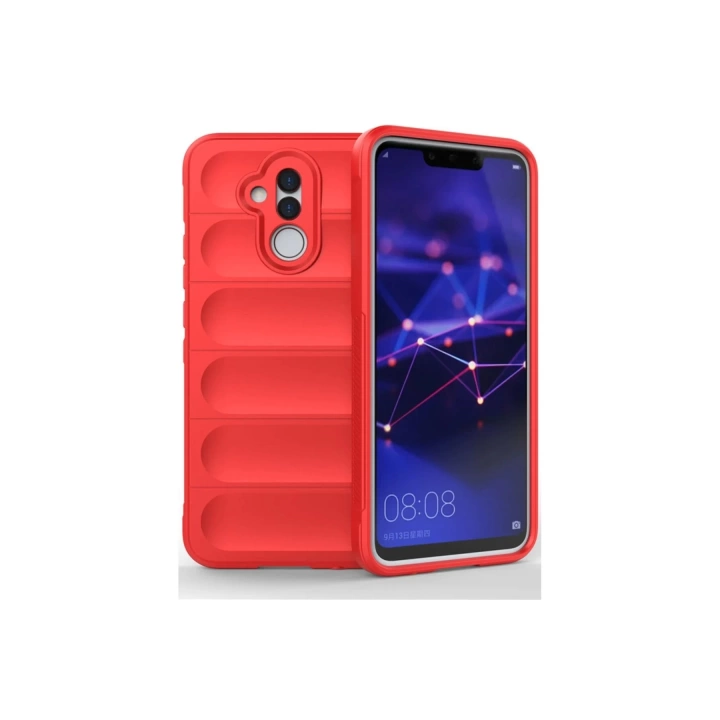BFS  Huawei Mate 20 Lite Kılıf Optimum Silikon - Kırmızı