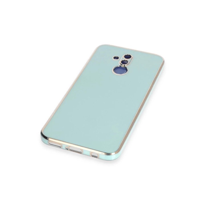 BFS  Huawei Mate 20 Lite Kılıf Volet Silikon - Açık Yeşil