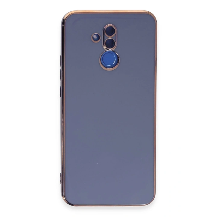 BFS  Huawei Mate 20 Lite Kılıf Volet Silikon - Mavi