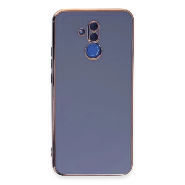 BFS  Huawei Mate 20 Lite Kılıf Volet Silikon - Mavi