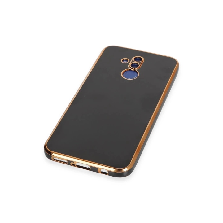 BFS  Huawei Mate 20 Lite Kılıf Volet Silikon - Siyah