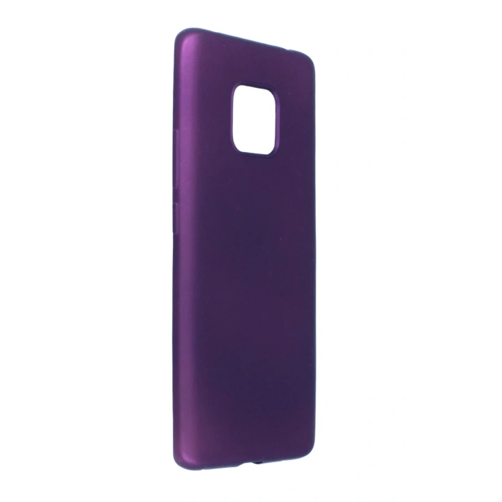 BFS  Huawei Mate 20 Pro Kılıf First Silikon - Mürdüm