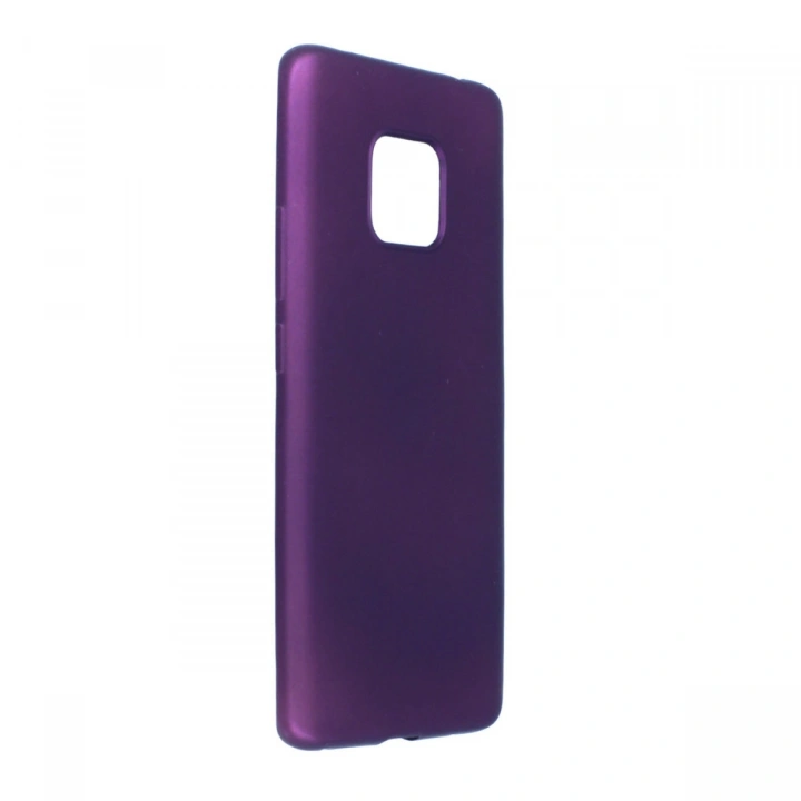 BFS  Huawei Mate 20 Pro Kılıf First Silikon - Mürdüm