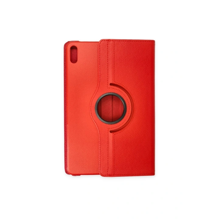 BFS  Huawei MatePad SE 11 Kılıf 360 Tablet Deri Kılıf - Kırmızı