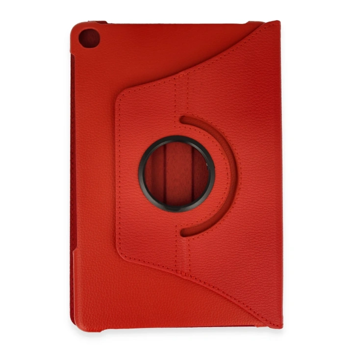 BFS  Huawei MatePad SE Kılıf 360 Tablet Deri Kılıf - Kırmızı
