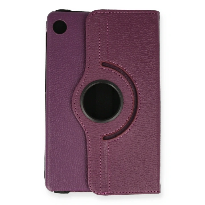 BFS  Huawei MatePad T8 8 Kılıf 360 Tablet Deri Kılıf - Mürdüm