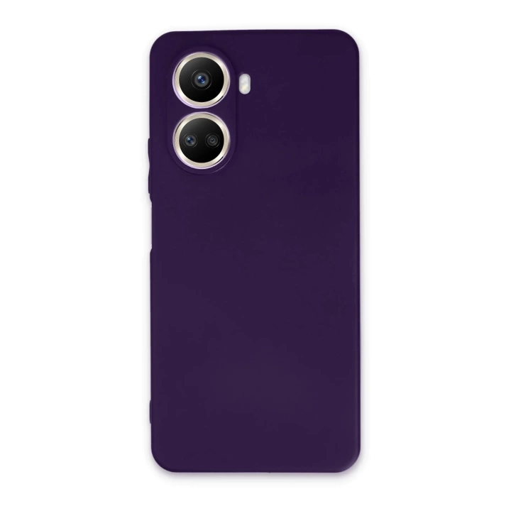 BFS  Huawei Nova 10 SE Kılıf First Silikon - Mürdüm