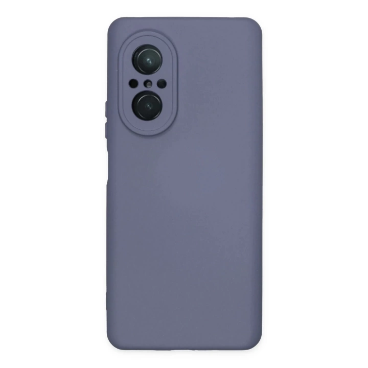 BFS  Huawei Nova 9 SE Kılıf Nano içi Kadife Silikon - Gri