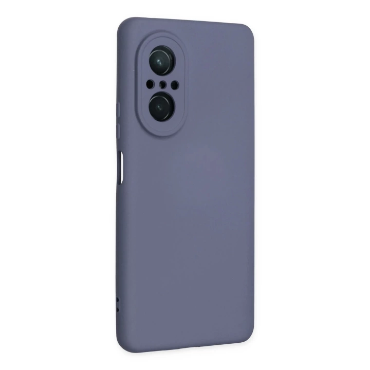 BFS  Huawei Nova 9 SE Kılıf Nano içi Kadife Silikon - Gri