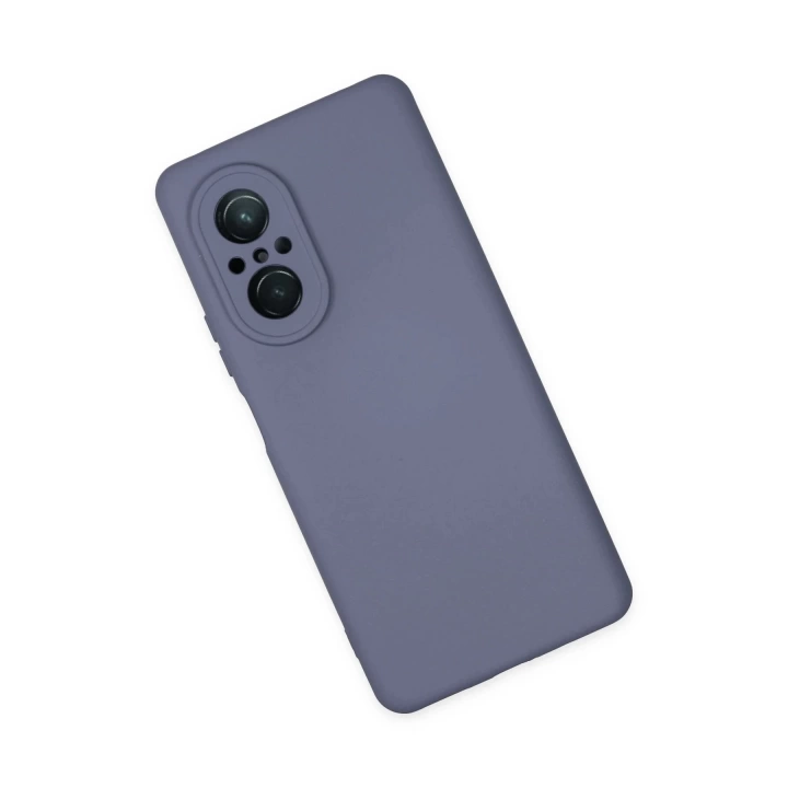 BFS  Huawei Nova 9 SE Kılıf Nano içi Kadife Silikon - Gri