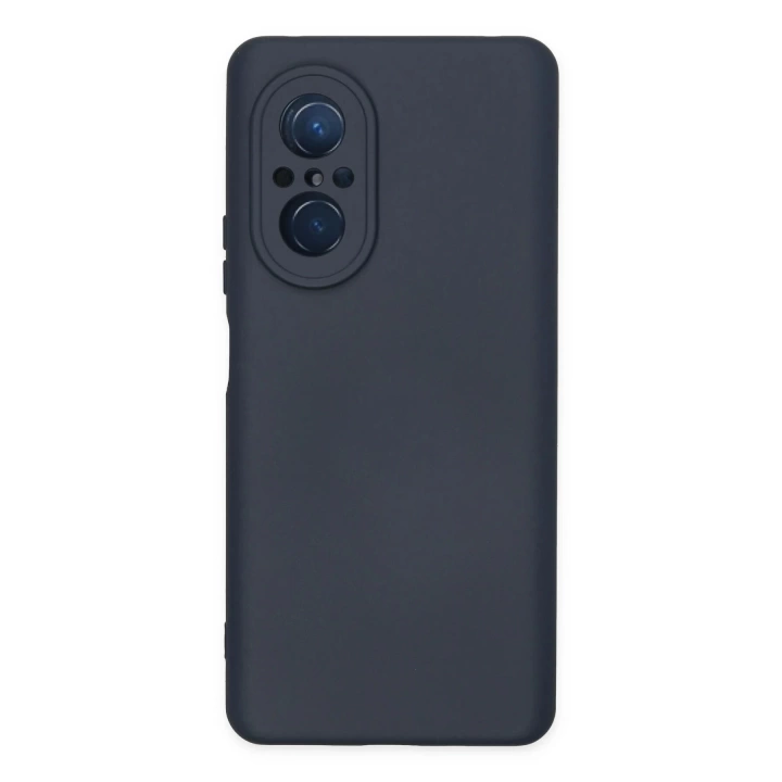 BFS  Huawei Nova 9 SE Kılıf Nano içi Kadife Silikon - Lacivert