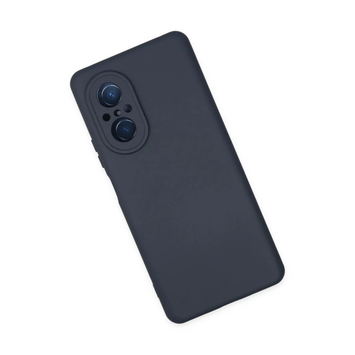 BFS  Huawei Nova 9 SE Kılıf Nano içi Kadife Silikon - Lacivert
