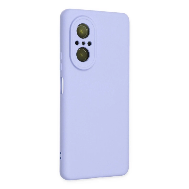 BFS  Huawei Nova 9 SE Kılıf Nano içi Kadife Silikon - Lila