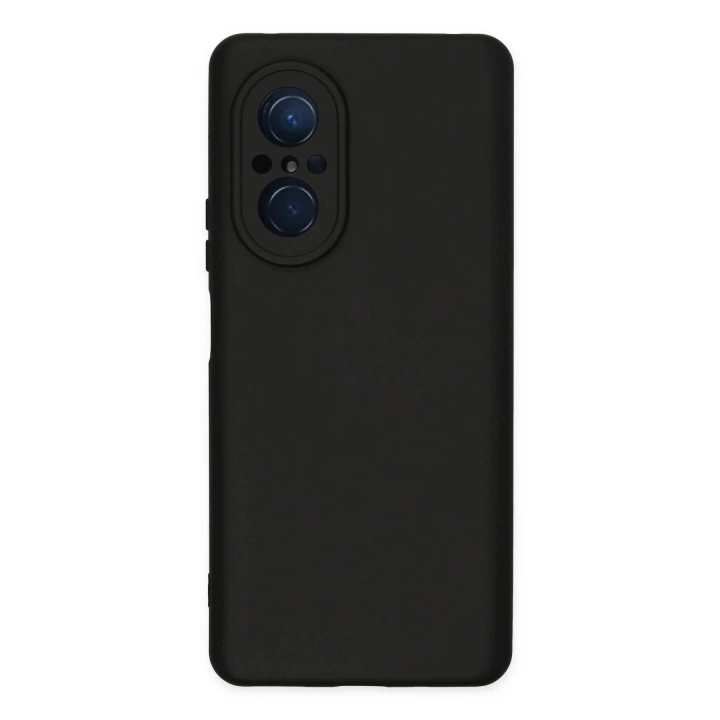 BFS  Huawei Nova 9 SE Kılıf Nano içi Kadife Silikon - Siyah