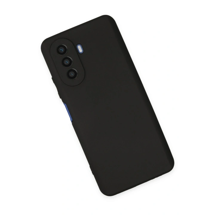 BFS  Huawei Nova Y70 Kılıf First Silikon - Siyah
