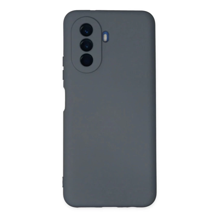 BFS  Huawei Nova Y70 Kılıf Nano içi Kadife Silikon - Gri