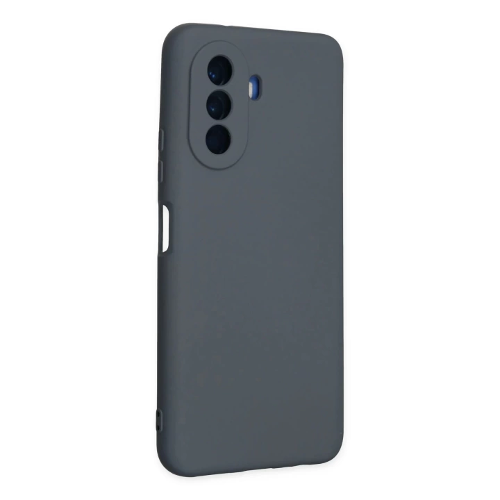 BFS  Huawei Nova Y70 Kılıf Nano içi Kadife Silikon - Gri