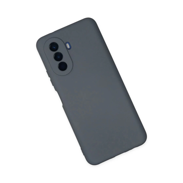 BFS  Huawei Nova Y70 Kılıf Nano içi Kadife Silikon - Gri
