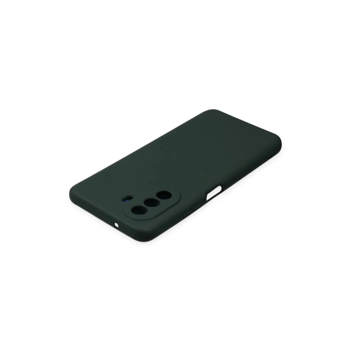 BFS  Huawei Nova Y70 Kılıf Nano içi Kadife Silikon - Koyu Yeşil