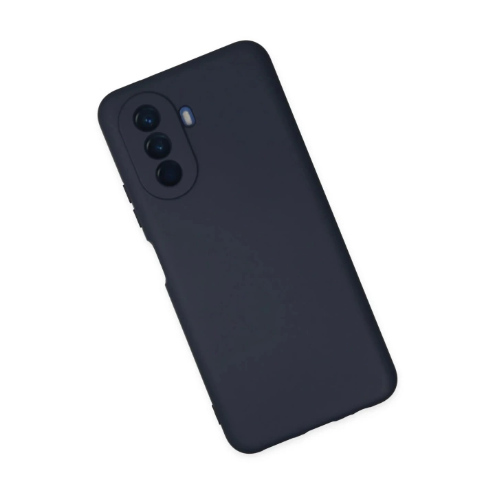 BFS  Huawei Nova Y70 Kılıf Nano içi Kadife Silikon - Lacivert