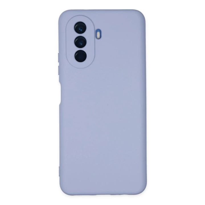 BFS  Huawei Nova Y70 Kılıf Nano içi Kadife Silikon - Lila