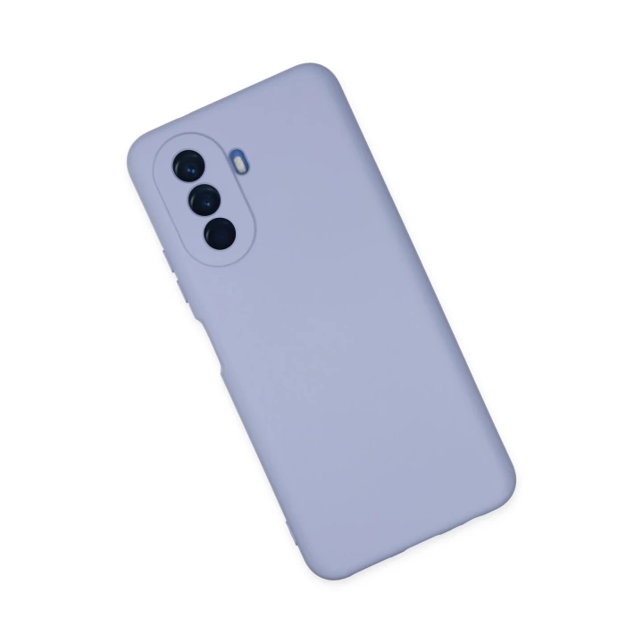 BFS  Huawei Nova Y70 Kılıf Nano içi Kadife Silikon - Lila