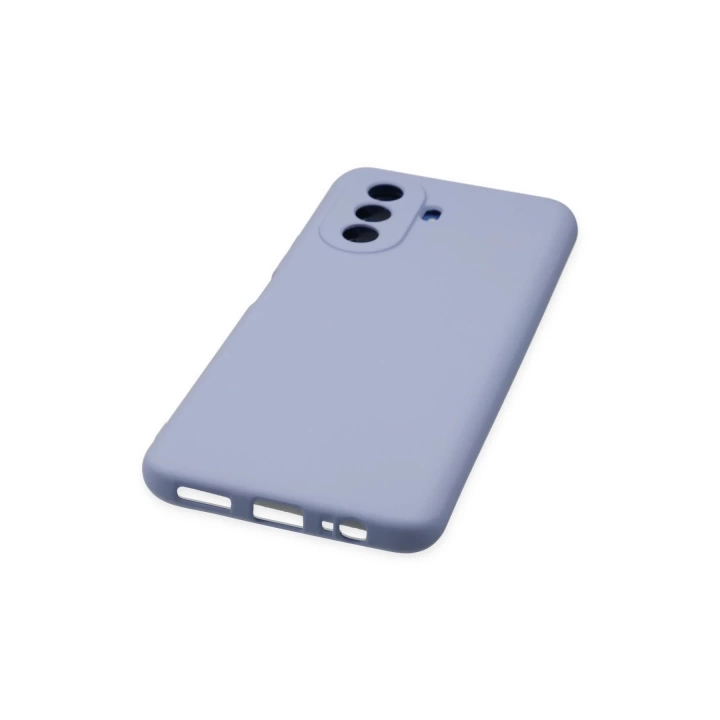 BFS  Huawei Nova Y70 Kılıf Nano içi Kadife Silikon - Lila