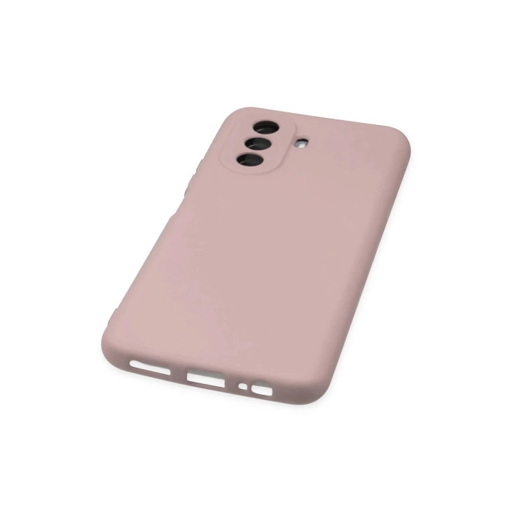 BFS  Huawei Nova Y70 Kılıf Nano içi Kadife Silikon - Pudra