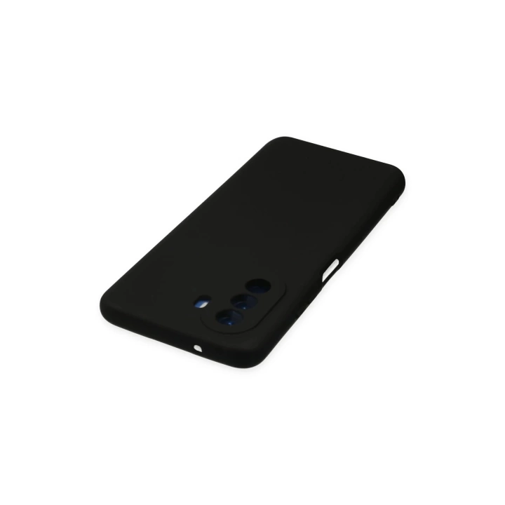 BFS  Huawei Nova Y70 Kılıf Nano içi Kadife Silikon - Siyah
