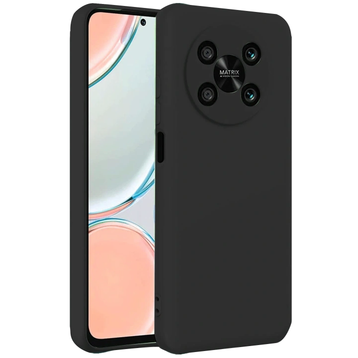 BFS  Huawei Nova Y90 Kılıf First Silikon - Siyah