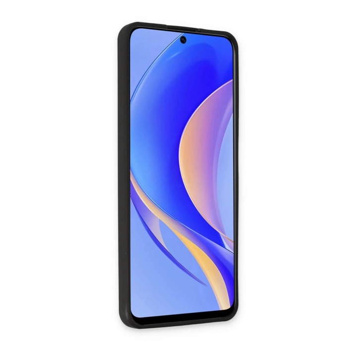 BFS  Huawei Nova Y90 Kılıf First Silikon - Siyah