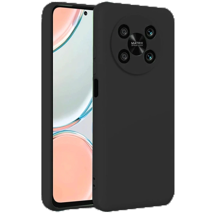 BFS  Huawei Nova Y90 Kılıf First Silikon - Siyah