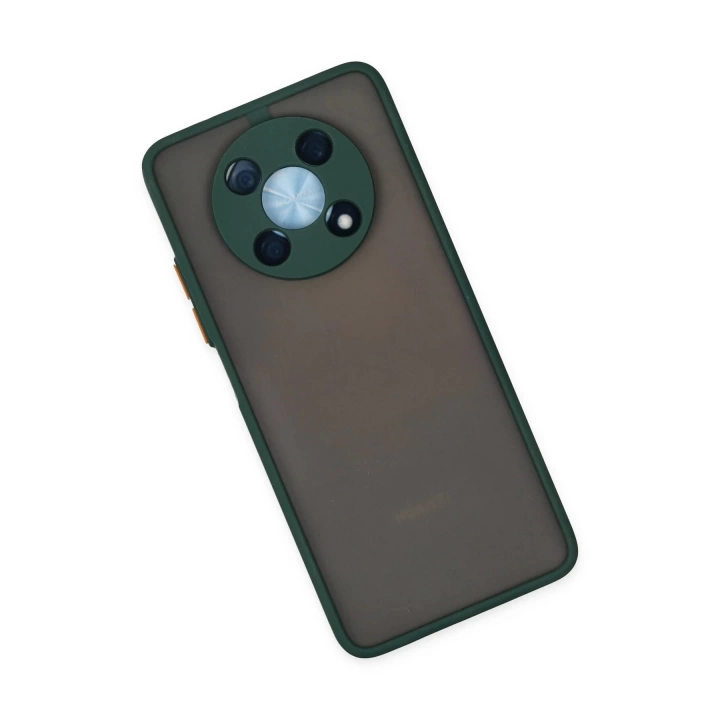 BFS  Huawei Nova Y90 Kılıf Montreal Silikon Kapak - Yeşil
